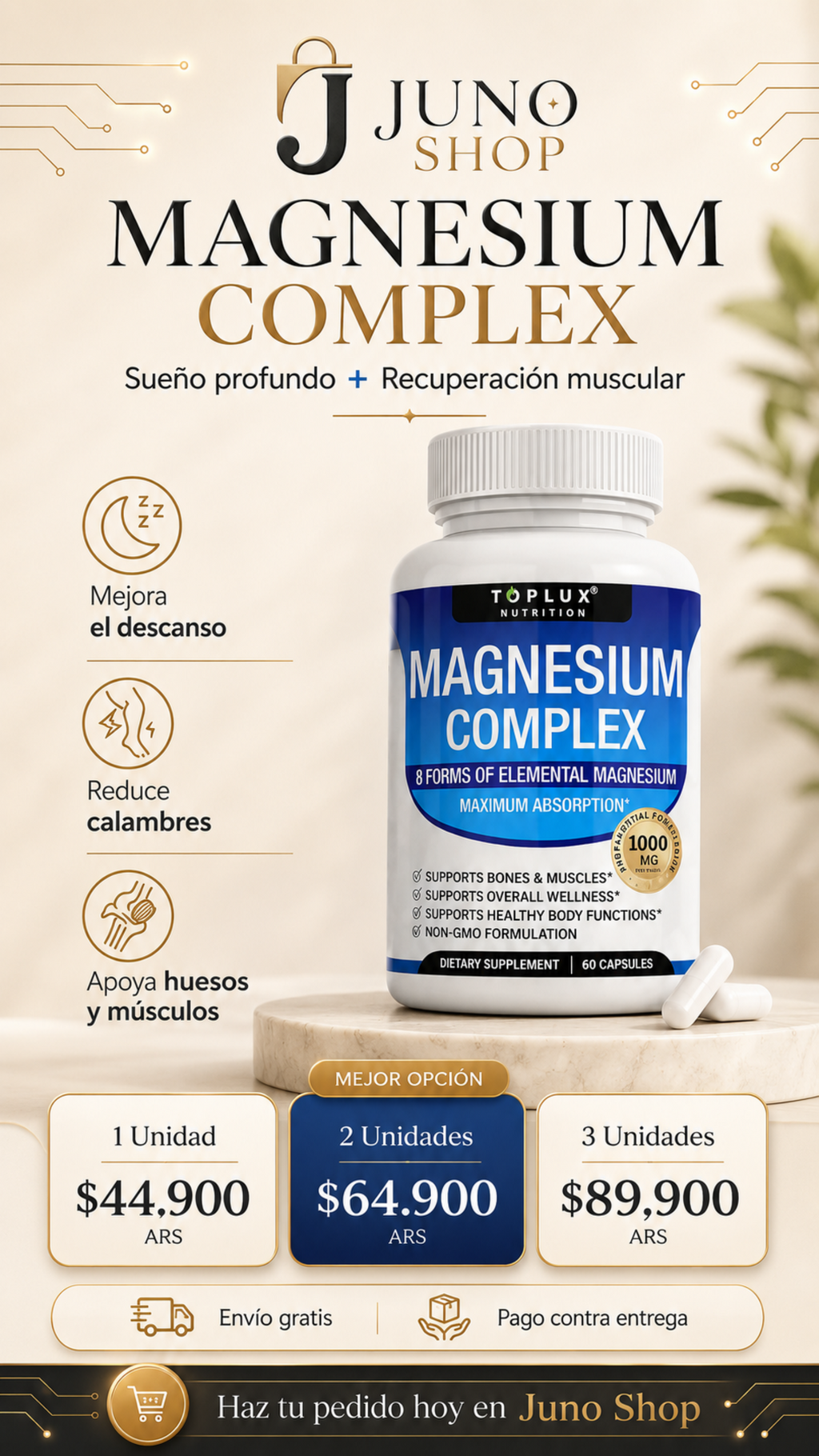 Magnesio Compex 60 capsulas