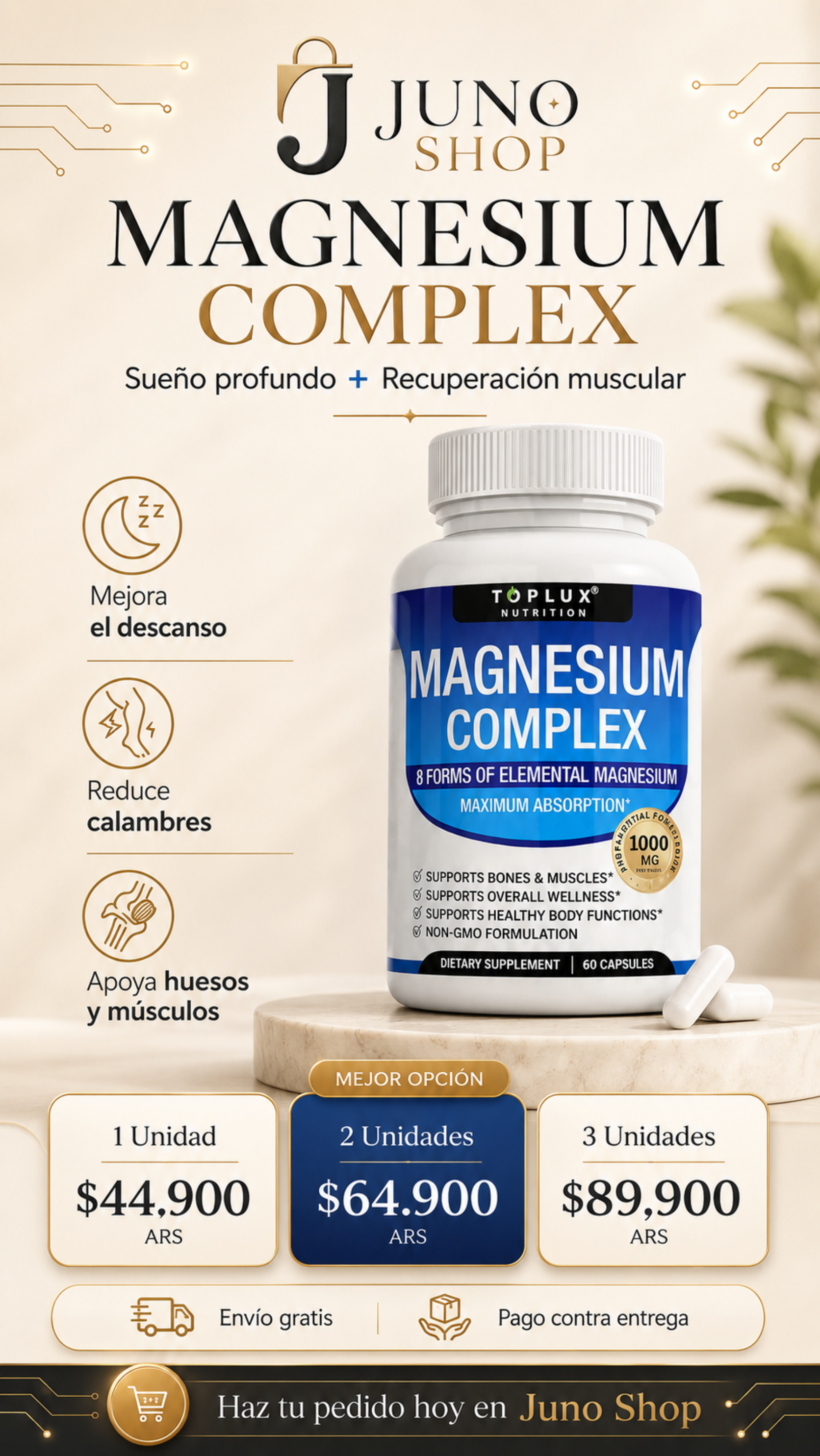 Magnesio Compex 60 capsulas