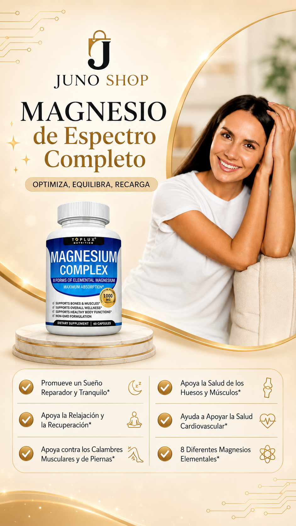 Magnesio Compex 60 capsulas