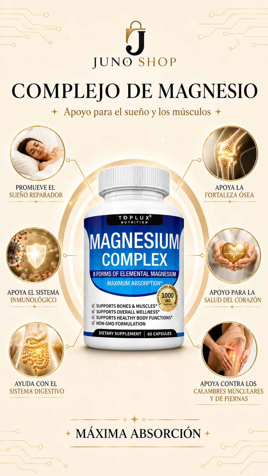 Magnesio Compex 60 capsulas